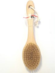 [Gorgol] Βούρτσα μπάνιου ξύλινη με φυσική μαλακή τρίχα - 32cm [0859010]