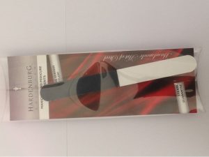 [Hardenburg Solingen] Λίμα γυαλιστική νυχιών μαύρο-λευκό-γκρι [18B0180003]
